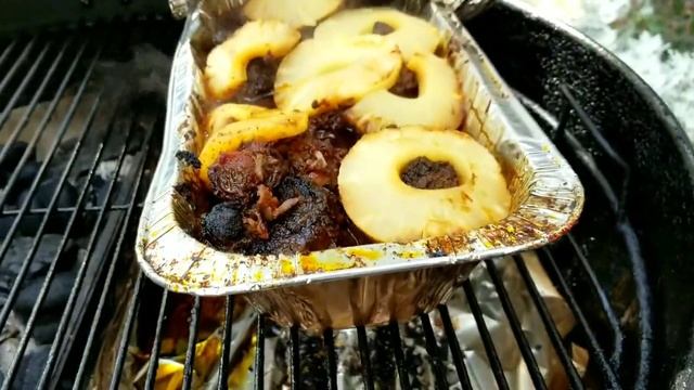 Oxtails | Al Pastor | Smoked Oxtail Al Pastor tacos | Weber kettle | bro n sear