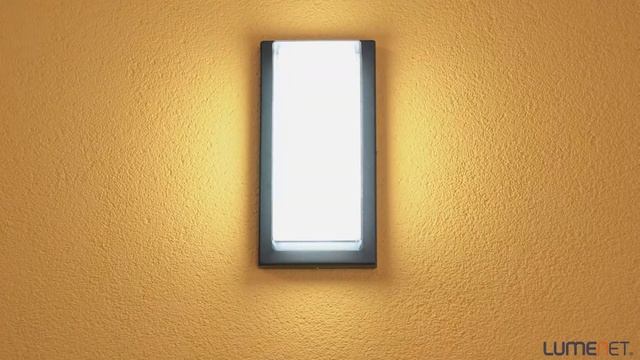 Outdoor LED wall lamp 12 W, cool white (Andorra) смотреть онлайн