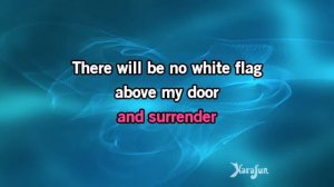 White Flag - Dido - Karaoke Version - KaraFun