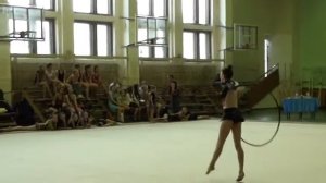 SC "BAGIRA", Ukraine, ANHELYNA BURBYLO, Championship of Ukraine 2011 (Kharkov, Ukraine), hoop