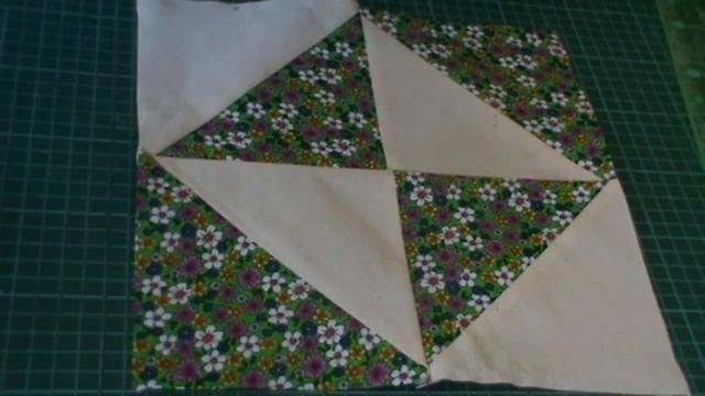 Интересный блок для  одеяла из павловопосадских платков. Лоскутное шитьё.