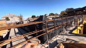 Армокаркас ленточного фундамента