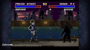 Ultimate Mortal Kombat 3 (SNES) - Noob Saibot Gameplay 720p60