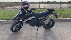 Моторезина KINGTYRE K97 на KTM 690 sm lc4 Supermoto