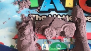 КИНЕТИЧЕСКИЙ ПЕСОК Kinetic Sand Распаковка живого песка ВЛОГ