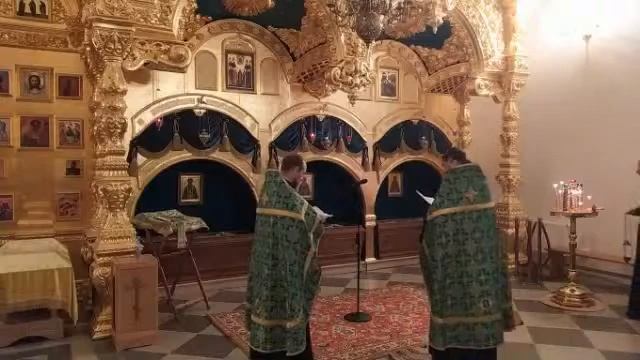 Сщмч. Дамаскина, еп. Стародубского, и Германа, еп. Вязниковского (переносится с 2/15 сентября) смотреть онлайн