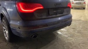 Audi q7 4,2tdi выхлоп