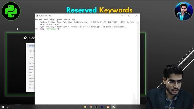 Reserved Keyword Python Hindi | Total keywords in python | Python Full Course in Hindi #16