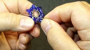 КУЛОН из бисера и бусин "НЕЖНОСТЬ".PENDANT made of beads and beads  "TENDERNESS"