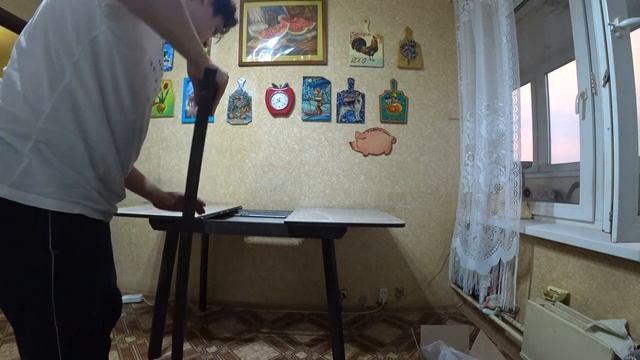 Стол обеденный Диско ПР с керамогранитом Домотека смотреть онлайн