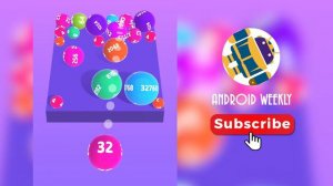 3D Physics Balls - Win Game | Reach 16384, 32768, 65536 Big Balls