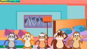 Plippi Toys Five Little Monkeys Jumping On The Bed