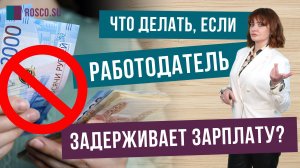 Что делать, если работодатель задерживает зарплату?