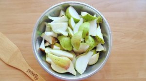 Нектар из груш с мякотью на зиму