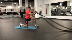 Тренировка с канатом. Упражнения с канатом.