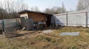 Разметка под фундамент сарая.  21 серия