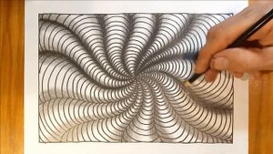 Спиральное рисование / spiral drawing.