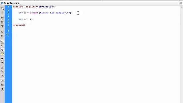 JavaScript Calculate Factorial