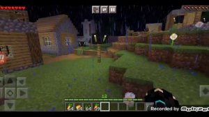 Житель номер 8 построил дом под моим огородом в майнкрафт