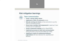 Claim Insights: Mitigating team communication harm events webinar