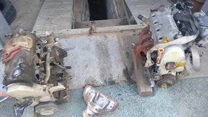 Хонда Партнёр 4wd старый и новый мотор