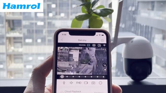 P3S 8MP PTZ Wifi Camera смотреть онлайн