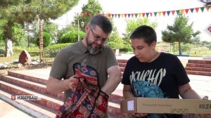 Школьнику из Луганска передали подарок от премьера Дагестана