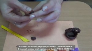 1 лепка Корзина с грибами