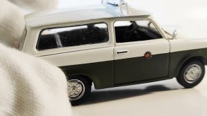 Масштабная модель автомобиля Trabant P601 Kombi. Народная полиция ГДР (Volkspolizei)