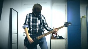 Кукрыниксы — По раскрашенной душе / Kukryniksy — On Painted Soul Bass Cover (from one take)