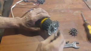 Электро велосипед с приводом от шуруповерта  2 часть