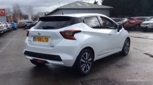 NISSAN MICRA IG-T N-CONNECTA WHITE 2018