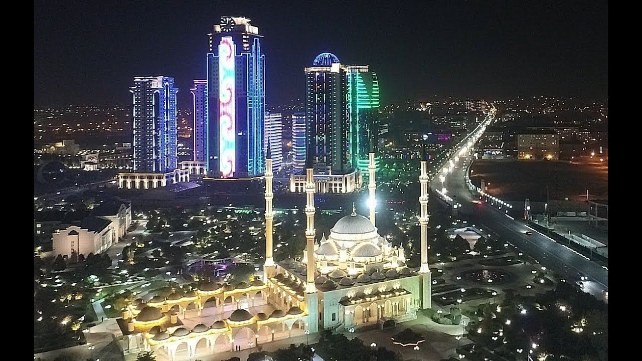 Грозный с высоты птичьего полета