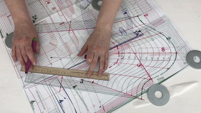 Как увеличить или уменьшить готовую выкройку из любого журнала без расчетов. Быстро и просто. смотреть онлайн