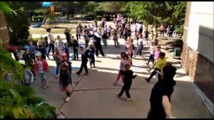 Весёлая зарядка 1 июня 2021 г. корпус 1