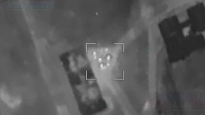 Поражение танков ВСУ.