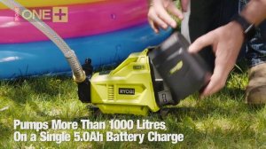 RYOBI: 18V ONE+ Transfer Pump (R18TP-0) reviewed by Barry Du Bois
