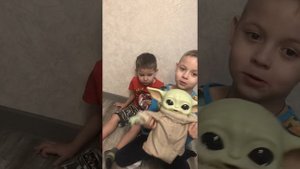 Распаковка  Бэйби йода