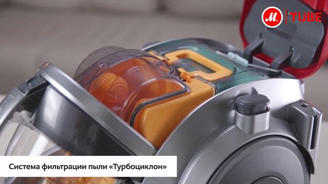 Обзор пылесоса с контейнером для пыли LG Kompressor VK89383HU смотреть онлайн