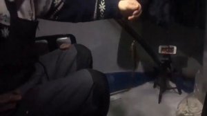 ночная зимняя рыбалка Озеро Иртяш